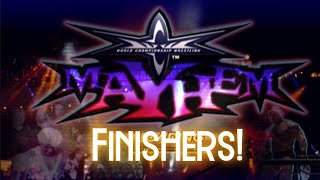 WCW Mayhem PS1 Finisher Compilation!