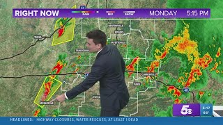 Rotating storms moving toward Arkansas | Forecast Jan 2, 2022