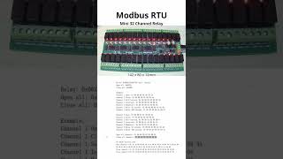 Modbus RTU RS485 Mini Relay Module