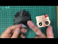 how to make tanjiro kamado from demon slayer. origami.