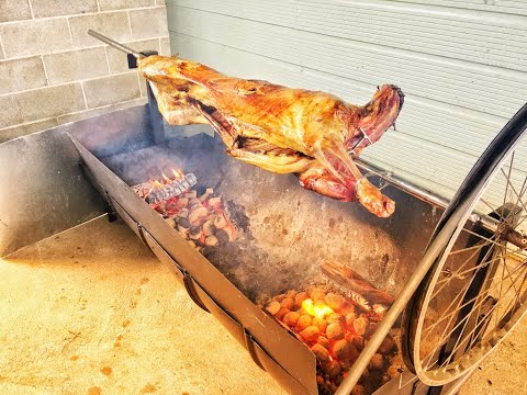 DIY Wiper Motor Spit Rotisserie (Pig/Lamb Spit) DIY Wiper Motor Spit Rotisserie (Pig/Lamb Spit)