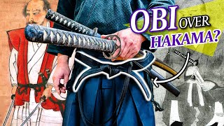 Why Samurai Wore an Extra Obi Over Their Hakama
