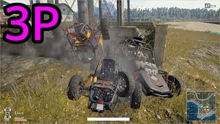 【PUBG】車両縛りでドン勝してみたい ＃３【ゆっくり実況】