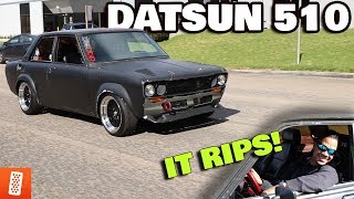 1972 DATSUN 510 FULL MOD LIST + PULLS! (ROTARY ENGINE SWAPPED!)