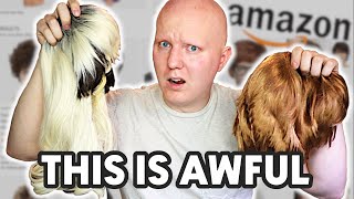 Bald Guy Tries Amazon Wigs For The First Time