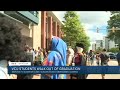 VCU students walk out of graduation