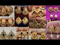 gold earrings collection with weight Gold trending jewellery collection 2024 | jewelry designsGold