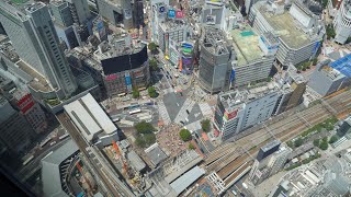 東急百貨店東横店西館・南館の解体状況（2023年8月5日）