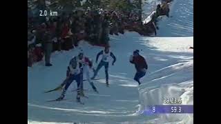 LILLEHAMMER 1994 15 km Pursuit Cross Country men Olympic Winter games