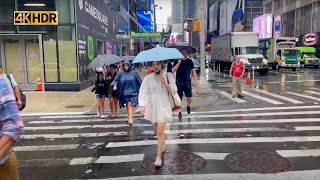 Strolling In The Rain - NYC Summer Walk