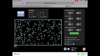 pHET Diffusion