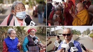 Dalai Lama begins special audience to elderly and differently-abled Tibetans in Bylakuppe