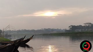 Turag river, engine boat