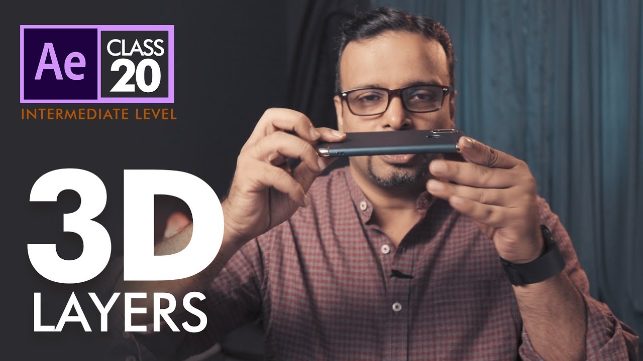 3d Layers In After Effects Part 1 اردو ह द Youtube