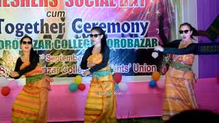 #Rangja_Bodo #Borobazar_College Maoglungjubbai // Freshers day Celebration