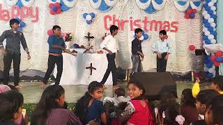 పుట్టినాడు బాలయేసుడు | Puttinadu balayesudu | Christmas dance by saint pauls lutheran church boys