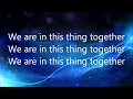 Gincy - Together (lyric video)