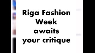 Riga Fashion Week #latvia #latvianews