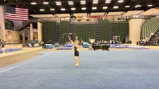 Throwback Thursday to this Regional Champion Level 4 Floor Routine 2022! 10.8 🔥