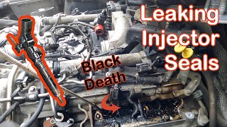 Mercedes Diesel Leaking Injector - Black Death - How to Fix OM642 3.0 V6