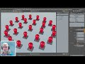 place fully editable meshes using particles modo particle clone operator tutorial