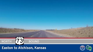 US Highway 73 - Easton to Atchison - Kansas |  Drive America's Highways 🚙