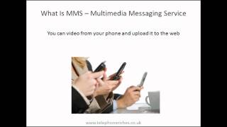 What Is MMS - Multimedia Messaging Service - Premium Rate Mobile Phone Services