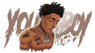 How I draw NBA YoungBoy
