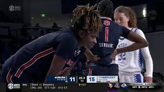 Auburn vs Kentucky | Women Basketball Jan 12,2025