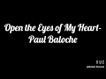 Open the Eyes of My Heart by Paul Baloche- Acoustic