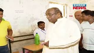 Veteran BJP Leader Damodar Rout Casts His Vote