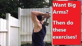 How To Build Big Arms