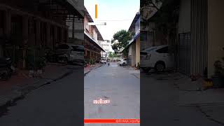 រៀនជិះកង់ដំបូង | My daughter riding bicycle.