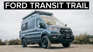 2024 FORD TRANSIT TRAIL | Camper Conversion Van on 33's