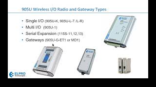 ELPRO Training May 5 2021 905U wireless modem