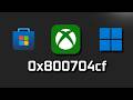 Xbox AppMicrosoft Store Sign In Error 0x800704cf You'll Need The Internet For This FIX