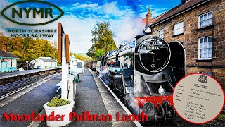 Experience a Posh Steam Train Lunch on the North Yorkshire Moors Railway | Luxury Rail Travel Review