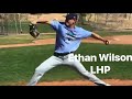 Ethan Wilson Pitcher Utah State Eastern Baseball