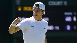 Arthur Fery vs. Thomas Fabbiano at Wimbledon qualifying