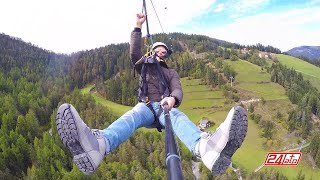 Zipline San Vigilio di Marebbe Dolomiti Italia Adrenaline X-Treme Adventures Park Italy Südtirol