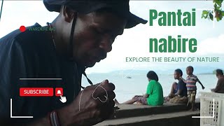 PANTAI NABIRE...‼️ Warga Papua ramai mengunjungi pantai nabire