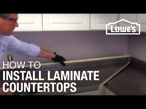 How to Install Laminate Countertops How to Install Laminate Countertops