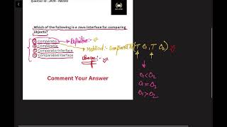 Java interface for comparing objects|| part-1 || Question ID: Java:AB35ID || Java Expert Tutor
