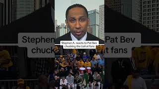 Stephen A.'s unhappy with Patrick Beverley's actions #shorts
