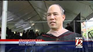 Class Of 2011 Graduates At WFU