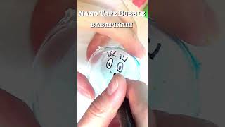 BABAPAPA（BABAPIKARI) DIY with Nano Tape Balloon #shorts  バーバパパ・バーバピカリをナノテープ風船で作る方法