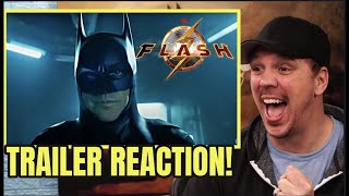 The Flash – Official Trailer REACTION! | Michael Keaton | WB