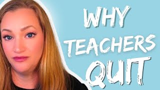 Why Good Teachers Quit: The Behavior Crisis in Classrooms