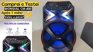 MONDIAL CM-400 Speaker | Is it Worth Buying? Test: Equalization, Volume, LEDs, Bluetooth, Tips, Etc.