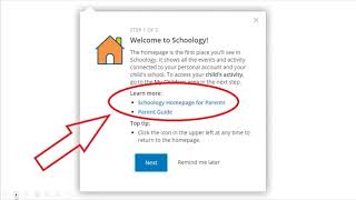 Schoology: How To Login Using Your Parent Access Code